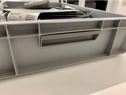 Euro contenitore presa inserire personalizzabile joergp 3d print model - Mito3D