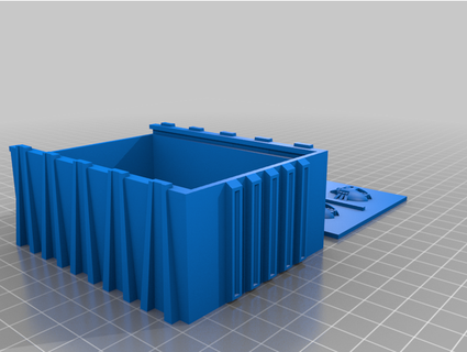 necron batalha cartão suporte terreno peça cidadãokhaine 3d print model - Mito3D