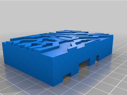 framboesa pi 2b aréola estilo caso bainha consertar mraagh 3d print model - Mito3D