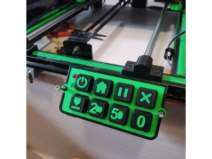 teclado impresora controlador hacedor menosprecio 3d print model - Mito3D
