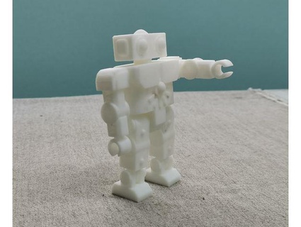 robot tinkercad dot kit 3d print model - Mito3D