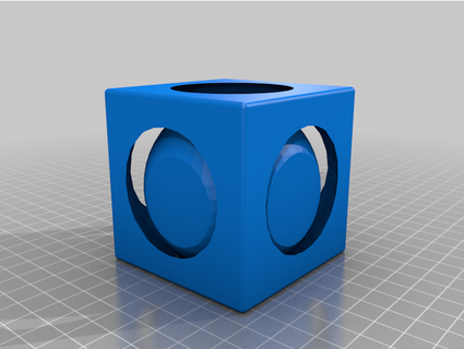 ball cube snocatfun 3d print model - Mito3D