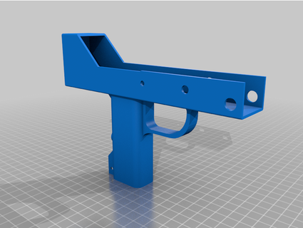 airsoft giocattolo kwa Mac 11 telaio sgtmcbiscuits 3d print model - Mito3D