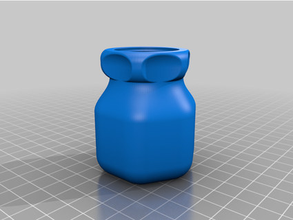 geocache container nipsel 3d print model - Mito3D