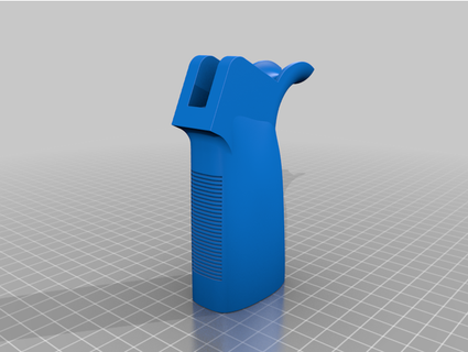 ar9 mag grip mussy 3d print model - Mito3D