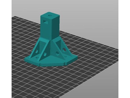 2020 corner hypercube feet leg extensions jakebullet70 3d print model - Mito3D