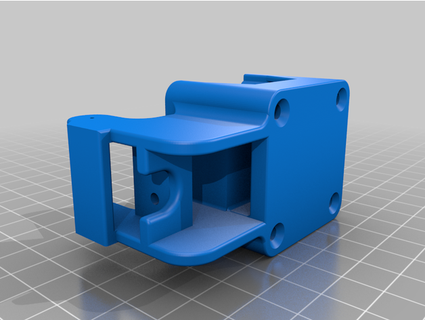 x axis cover bracket modified jumping69 3d print model - Mito3D
