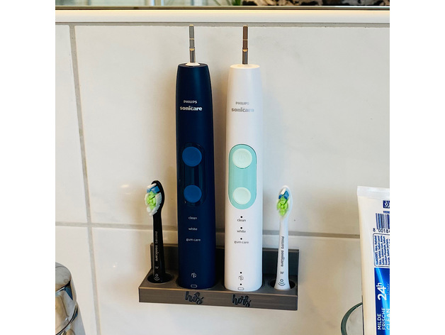 philips sonicare spazzolino titolare supporto brezel85 3D print model - Mito3D