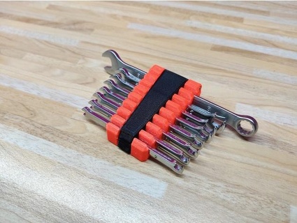 mini wrench organizer donau 900 set lachtan86 3d print model - Mito3D