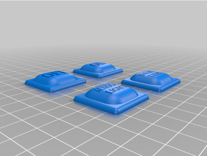 inteligente cambiar interruptor cubre australiano barrybob 3d print model - Mito3D
