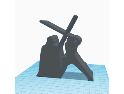 desktop object star wars luke vader rkxone 3d print model - Mito3D
