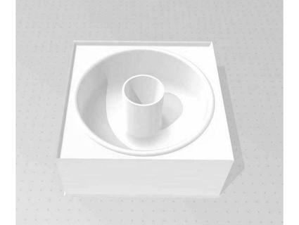 14mm çanak Kulp destek littlefox3dprinting 3d print model - Mito3D