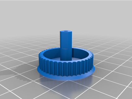 dyson v6 beater head pulley finch 3d print model - Mito3D