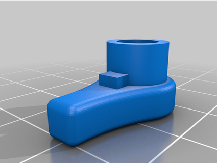 hose shut-off valve lever genericlifeform 3d print model - Mito3D