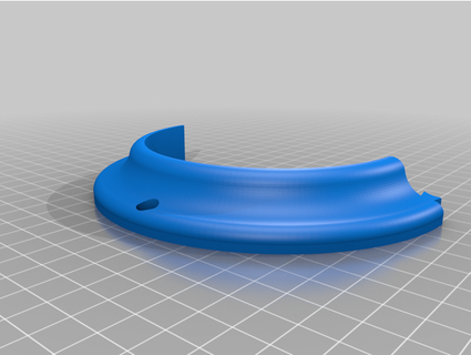 manicotto tubo 100mm tomvfr 3d print model - Mito3D
