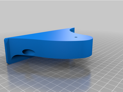 escritorio papel rodar soporte skiter13 3d print model - Mito3D