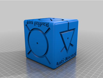 kerbal node cube if2933 3d print model - Mito3D