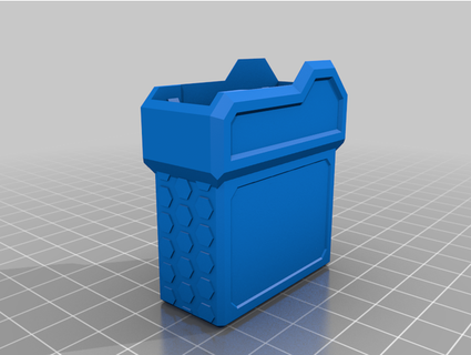talon mag extender better fit avj mod 3d print model - Mito3D