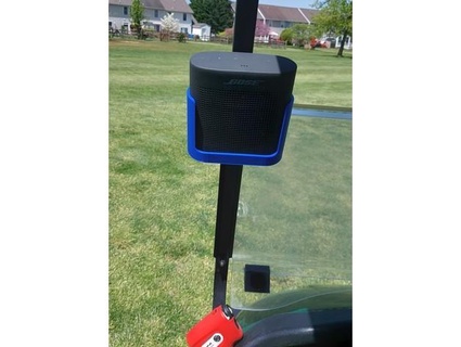 Golf Wagen Lautsprecher Halter Unterstützung passt Bose Soundlink Farbe ii Kenkline 3d print model - Mito3D