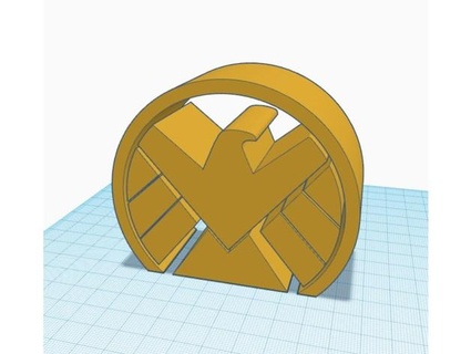 desktop object mcu shield logo rkxone 3d print model - Mito3D