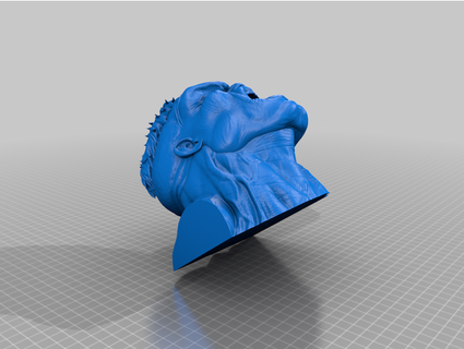 hulk head wollschaf74 3d print model - Mito3D