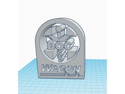 desktop object doc wagon rkxone 3d print model - Mito3D