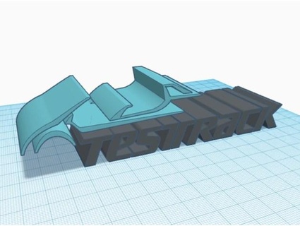 Desktop Objekt Prüfung Spur rkxone 3d print model - Mito3D