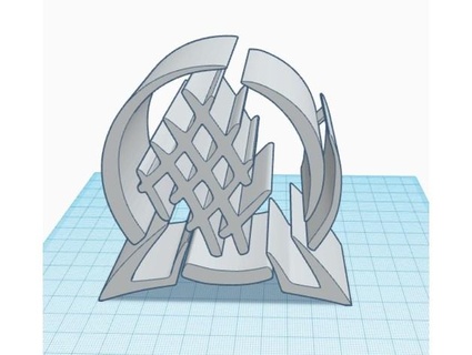 desktop object epcot - spaceship earth logo rkxone 3d print model - Mito3D