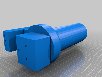 Soporte Bobina para impresora fikir yazıcısı 100l juantrillo 3d print model - Mito3D