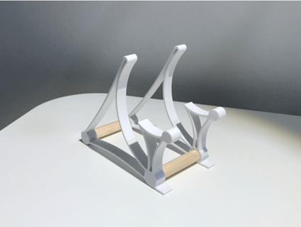 arches - phone stand plasticbarista 3d print model - Mito3D