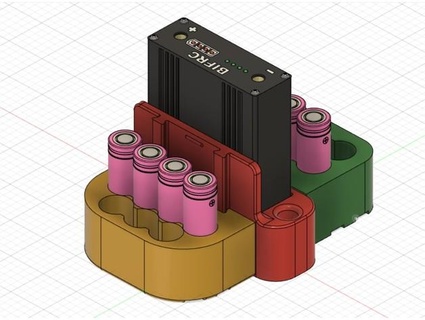 bifrc dh20 pro+ 650a multifunctional battery portable pulse spot welding machine holder okemin 3d print model - Mito3D