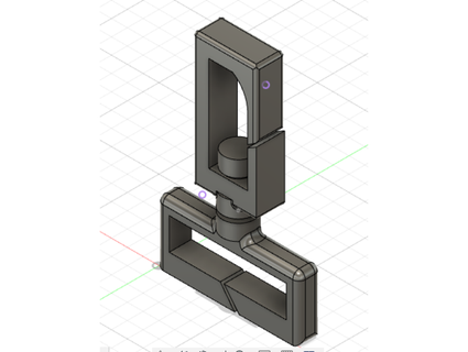 buckle rotate mceme 3d print model - Mito3D
