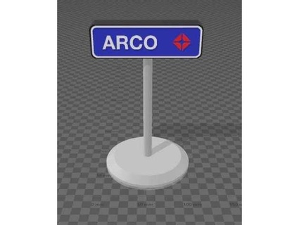 gas station sign 3 0patience 3d print model - Mito3D