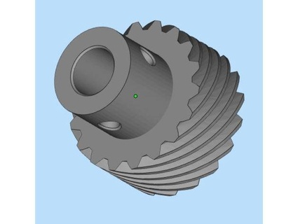 elna pinion gear 403050-20 chalie1010 3d print model - Mito3D