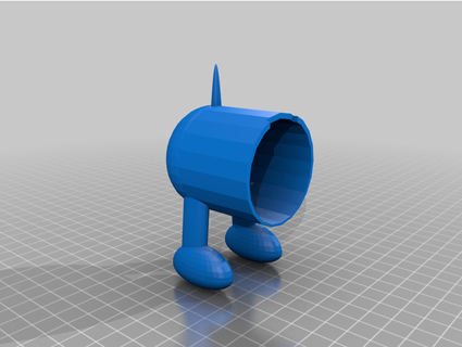 cão wc hellas3dmodeling 3d print model - Mito3D