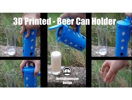 Bière titulaire soutien fête bière édition d4thdimension 3d print model - Mito3D