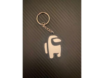 among us keychain 3dkeychains 3d print model - Mito3D