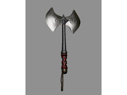 warrior hatchet ancient times ax bayky 3d print model - Mito3D