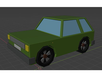 low poly carro nolen 3d print model - Mito3D