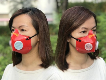 flessibile maschera valvy covid 19 iczfirz 3d print model - Mito3D