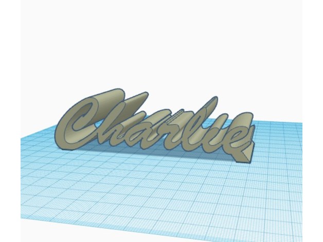 desktop oggetto Charlie rkxone 3D print model - Mito3D