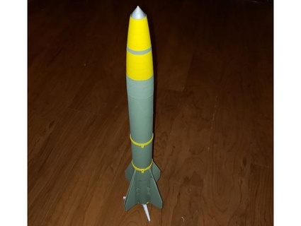 snake eye bomb rocket aslansmonkey 3d print model - Mito3D