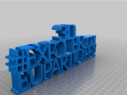 meydan okuma expo3dbr ifade mesa ağustos gezgini 3d print model - Mito3D