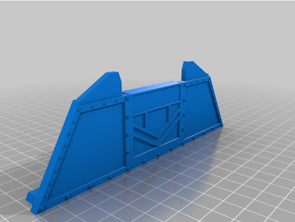 iron creed trench blocker ravencos27 3d print model - Mito3D