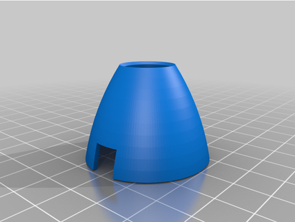 foldable propeller cone wantedori 3d print model - Mito3D