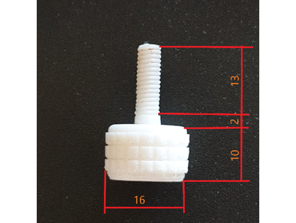 anycubic i3 mega v belt ajusting tornillo filixx 3d print model - Mito3D