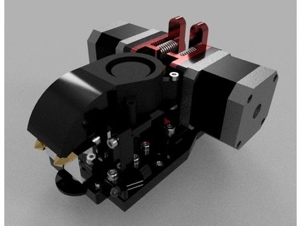 geeetech a20m chimera clone diretto guidare montare abi appena 3d print model - Mito3D
