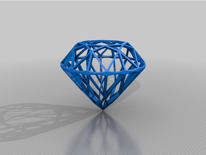 diamond radekc 3d print model - Mito3D