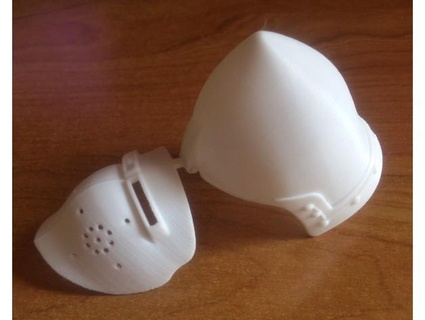 1 6 casco cavaliere laurea breve editore 3d print model - Mito3D