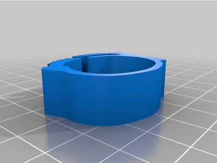 adjustable leg ring timofran 3d print model - Mito3D